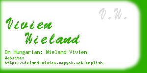 vivien wieland business card